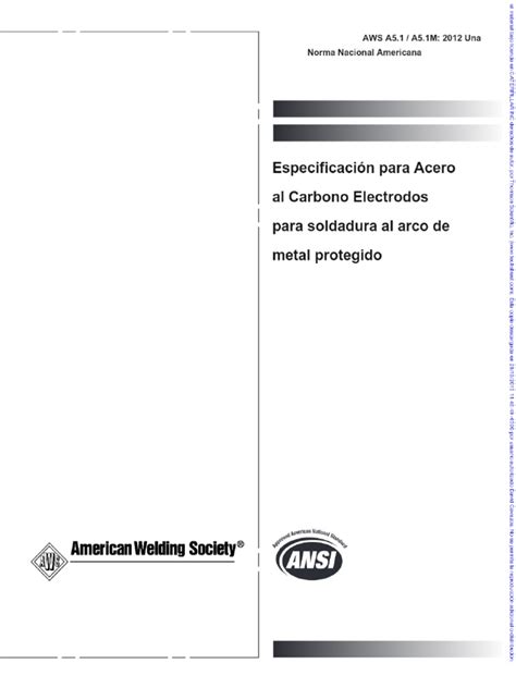 soldadura de arco de metal blindado pdf|AWS A5.5.